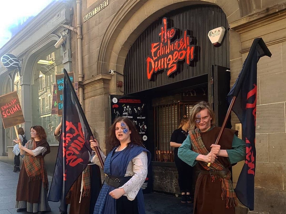 Stop By The Edinburgh Dungeon
