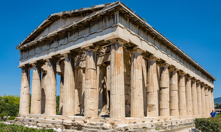 Admire Hephaestus Temple