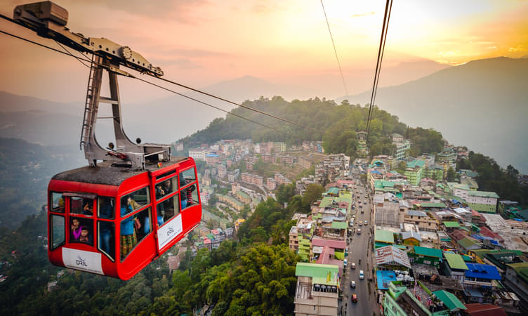 Cable Car Ride in Gangtok