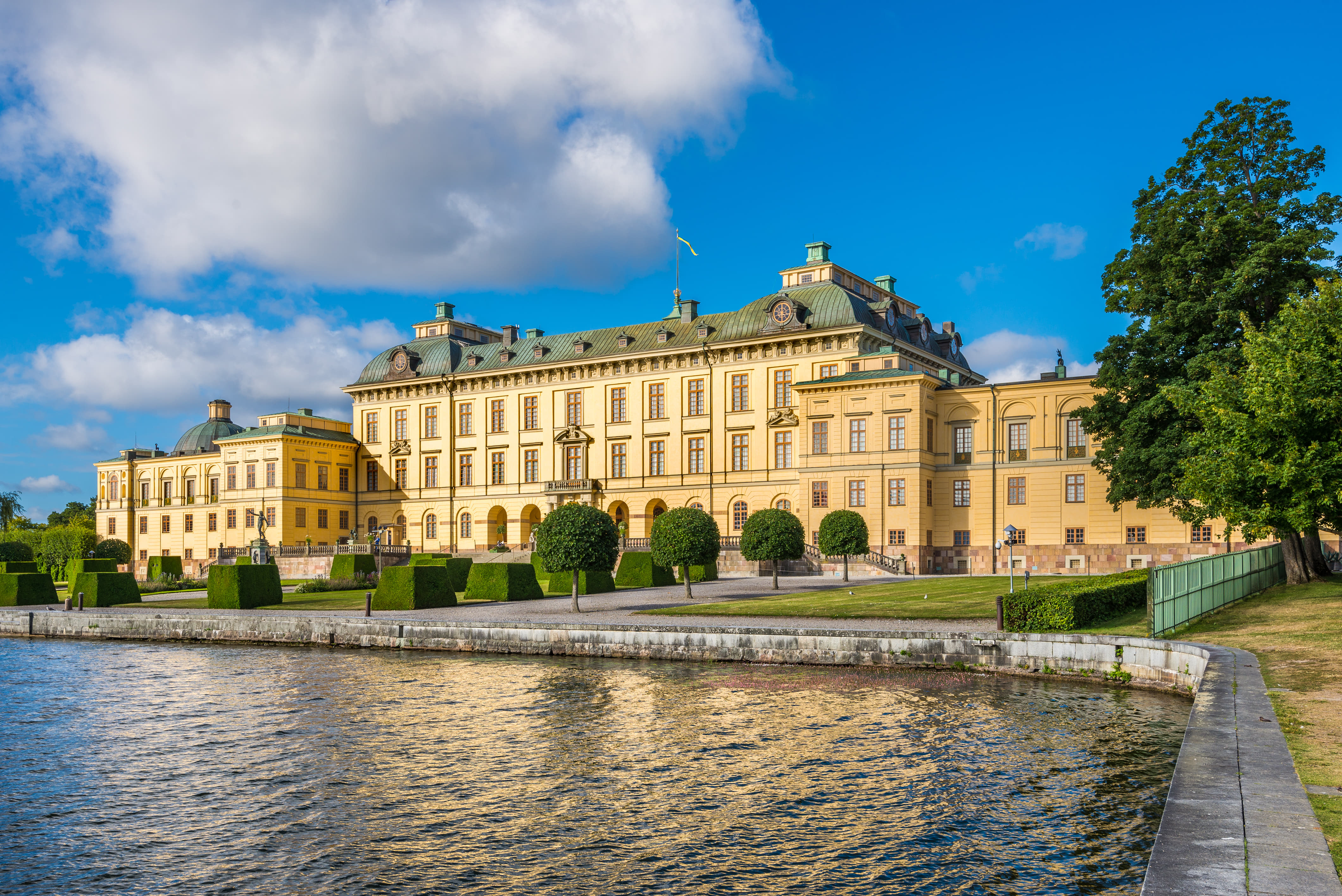 Marvel at The Stunning Architecture at Drottningholm Palace