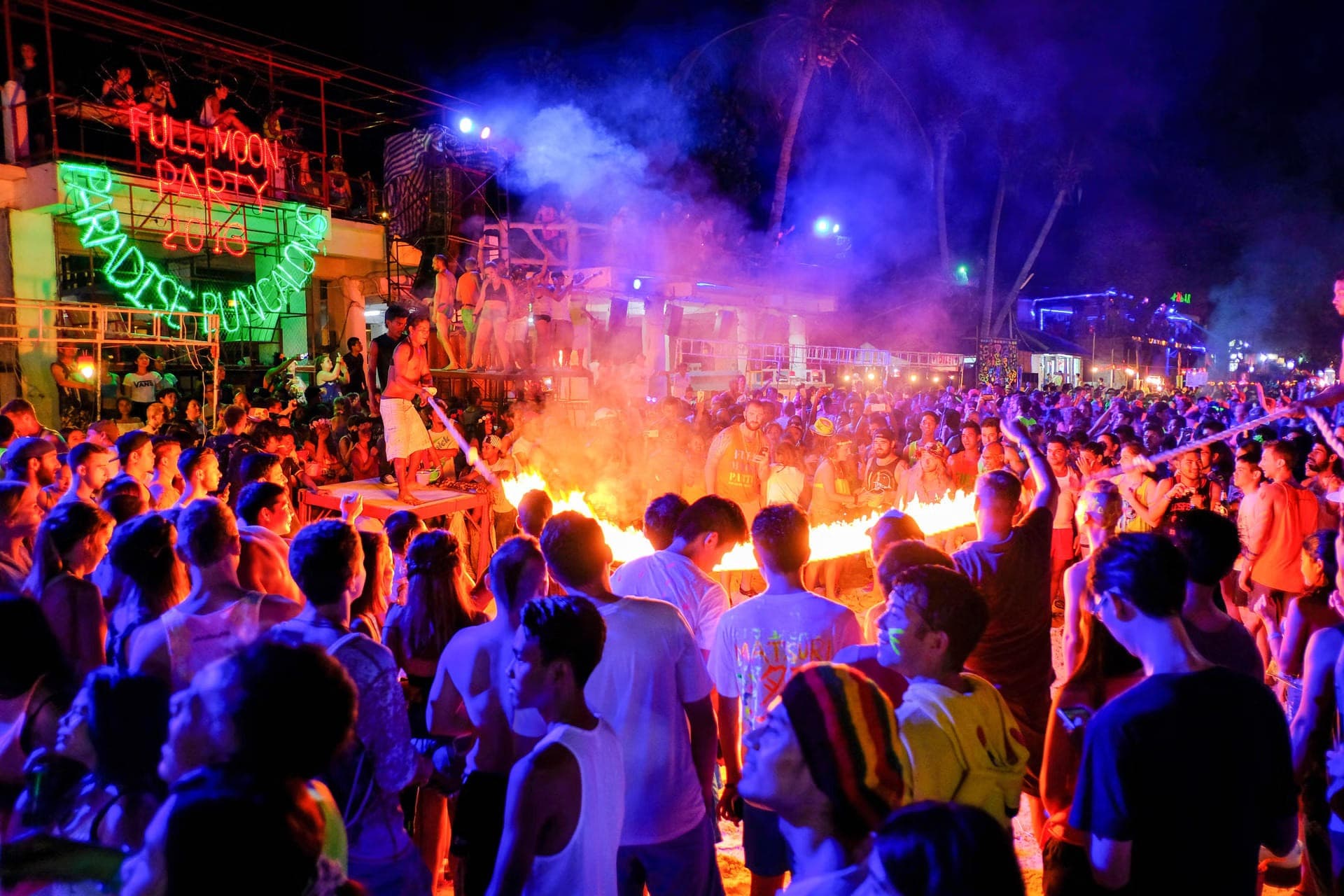 Attend the Full Moon Party