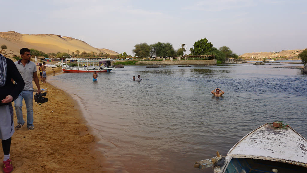 Swimming Beach, Aswan