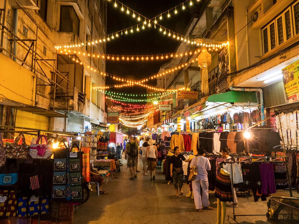 Chiang Rai Night Bazaar