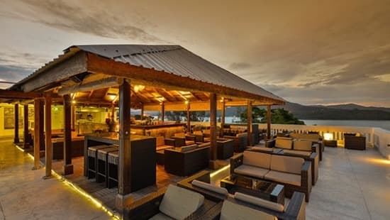 Relax at a Beachside Café