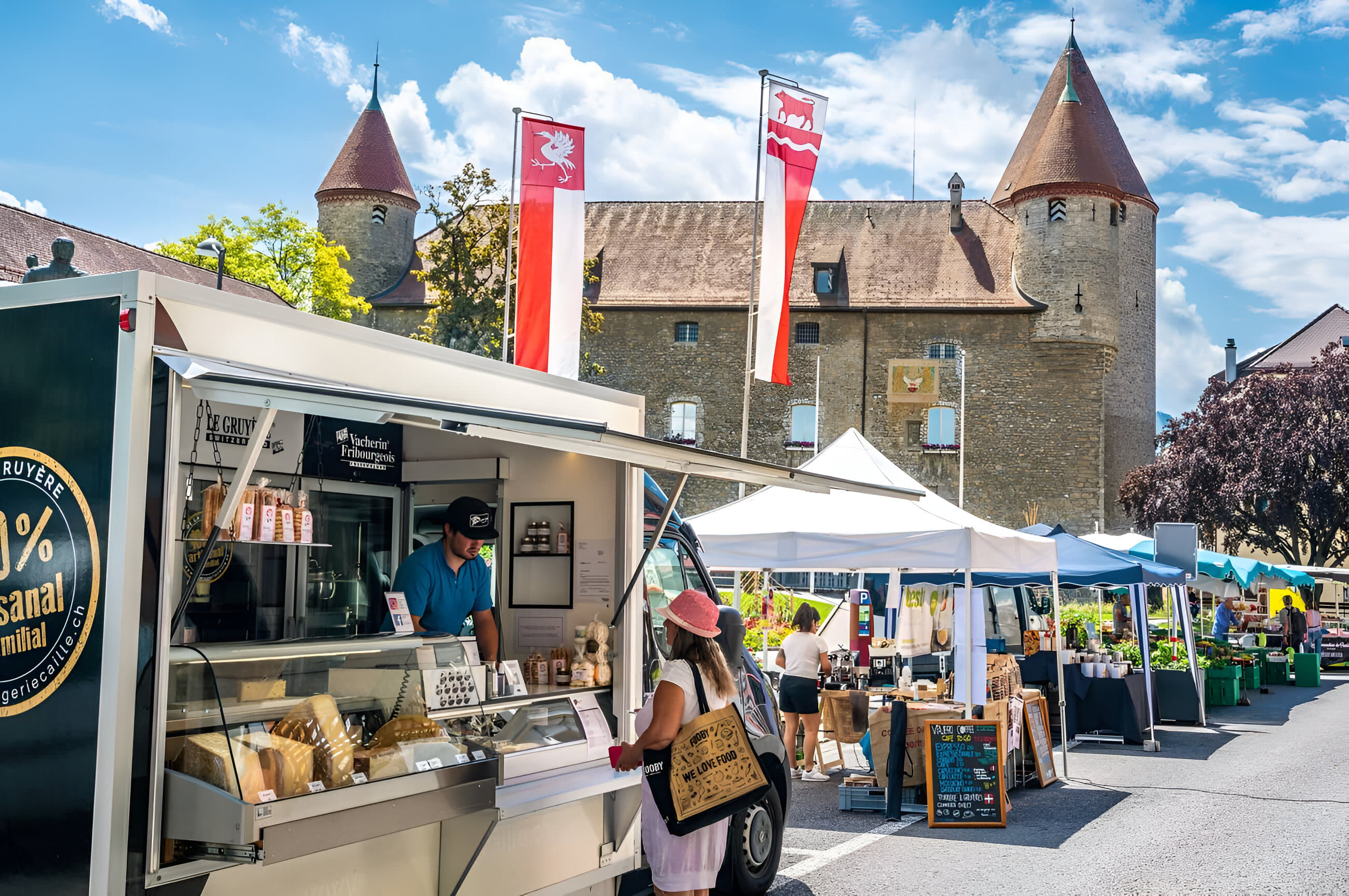 Go Shopping At Fribourg Centre