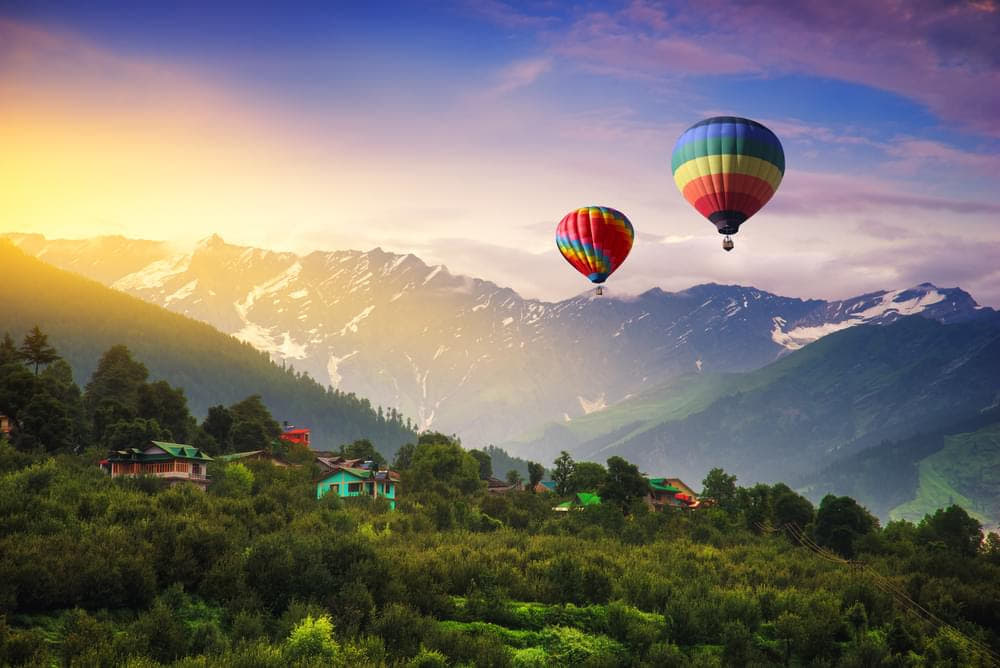 Enjoy A Hot Air Balloon Ride