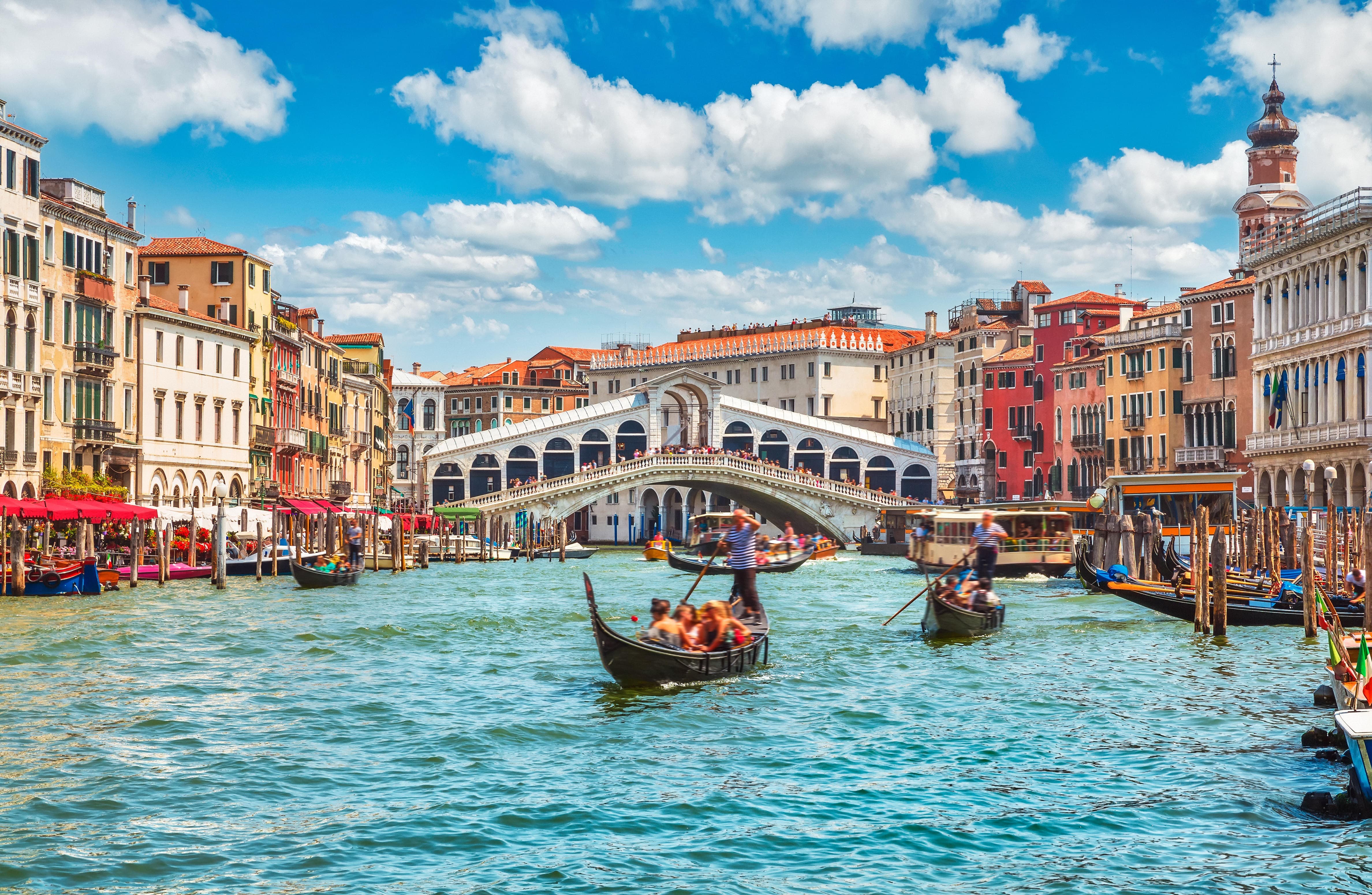 Take A Gondola Ride In Venice