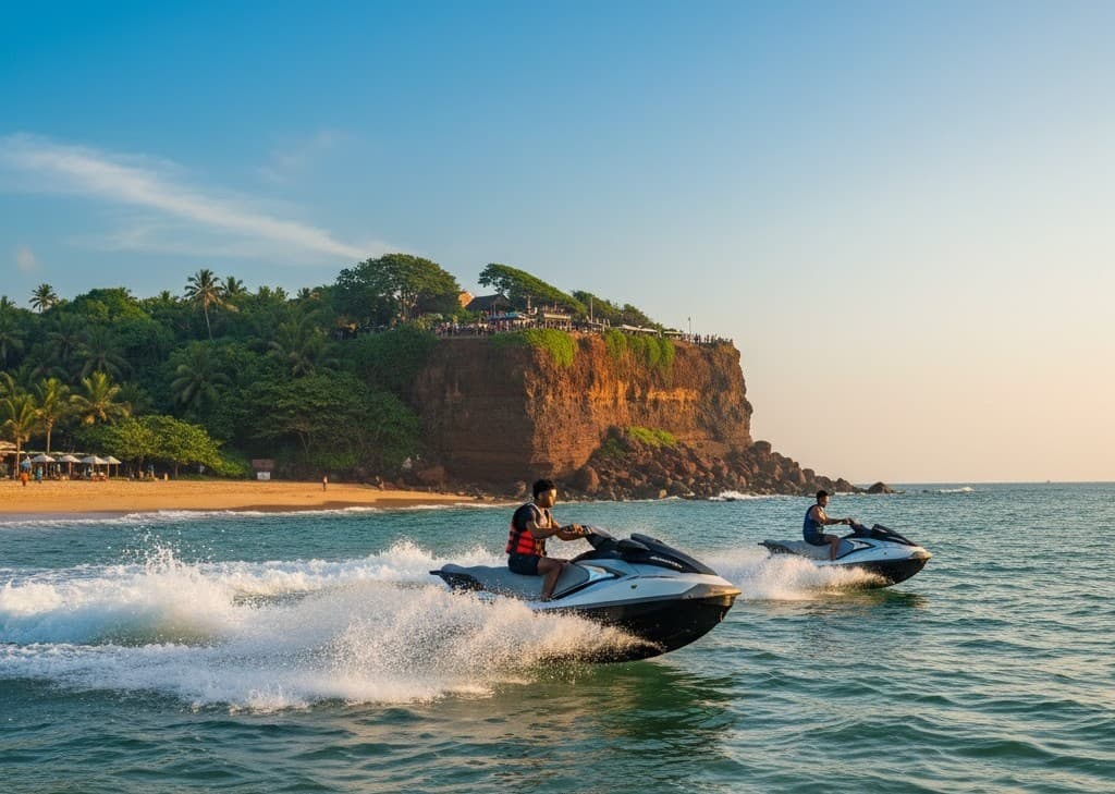 Try Jet Skiing At Varkala Beach