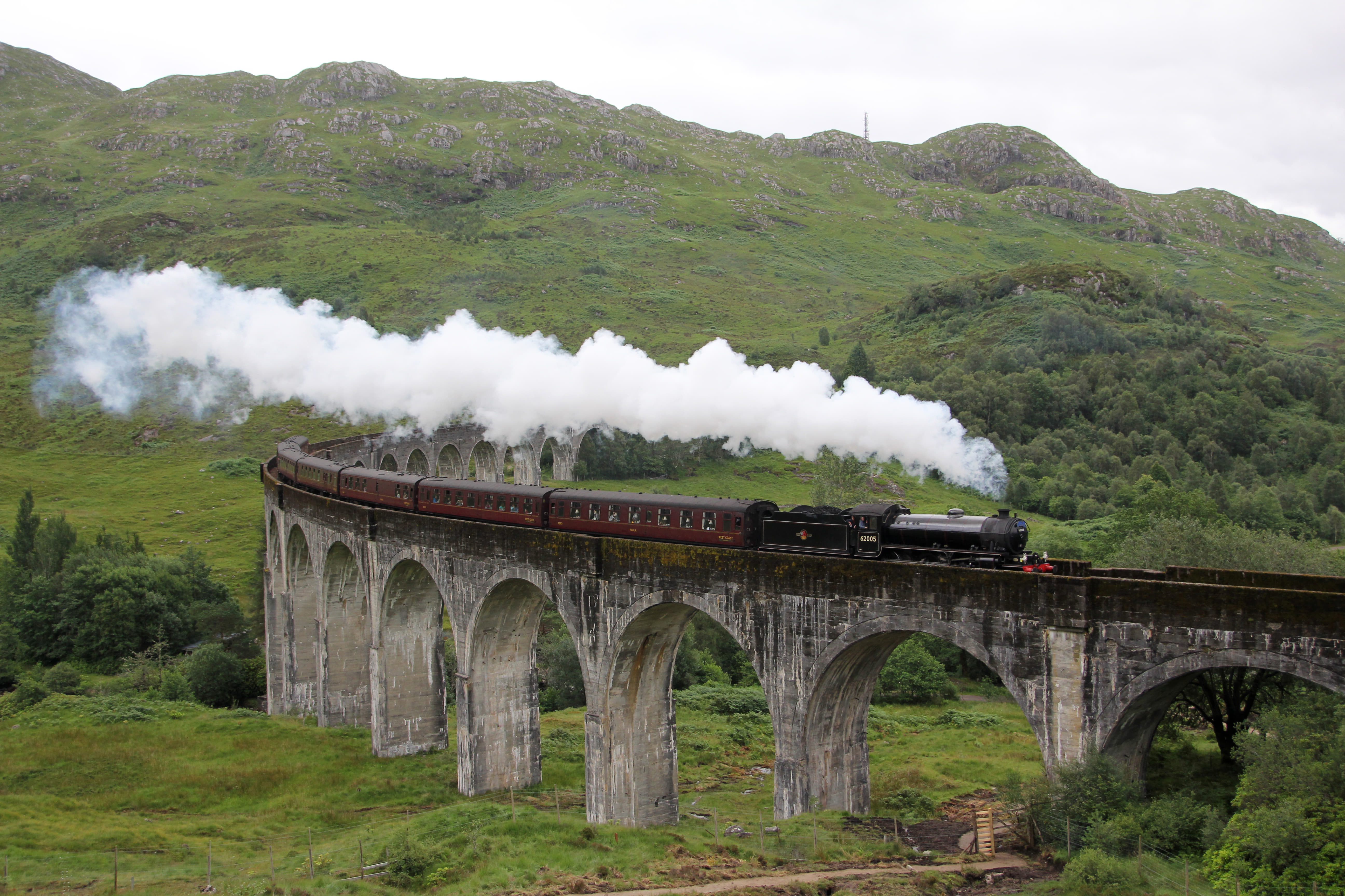 The Jacobite Steam Train (Scotland)