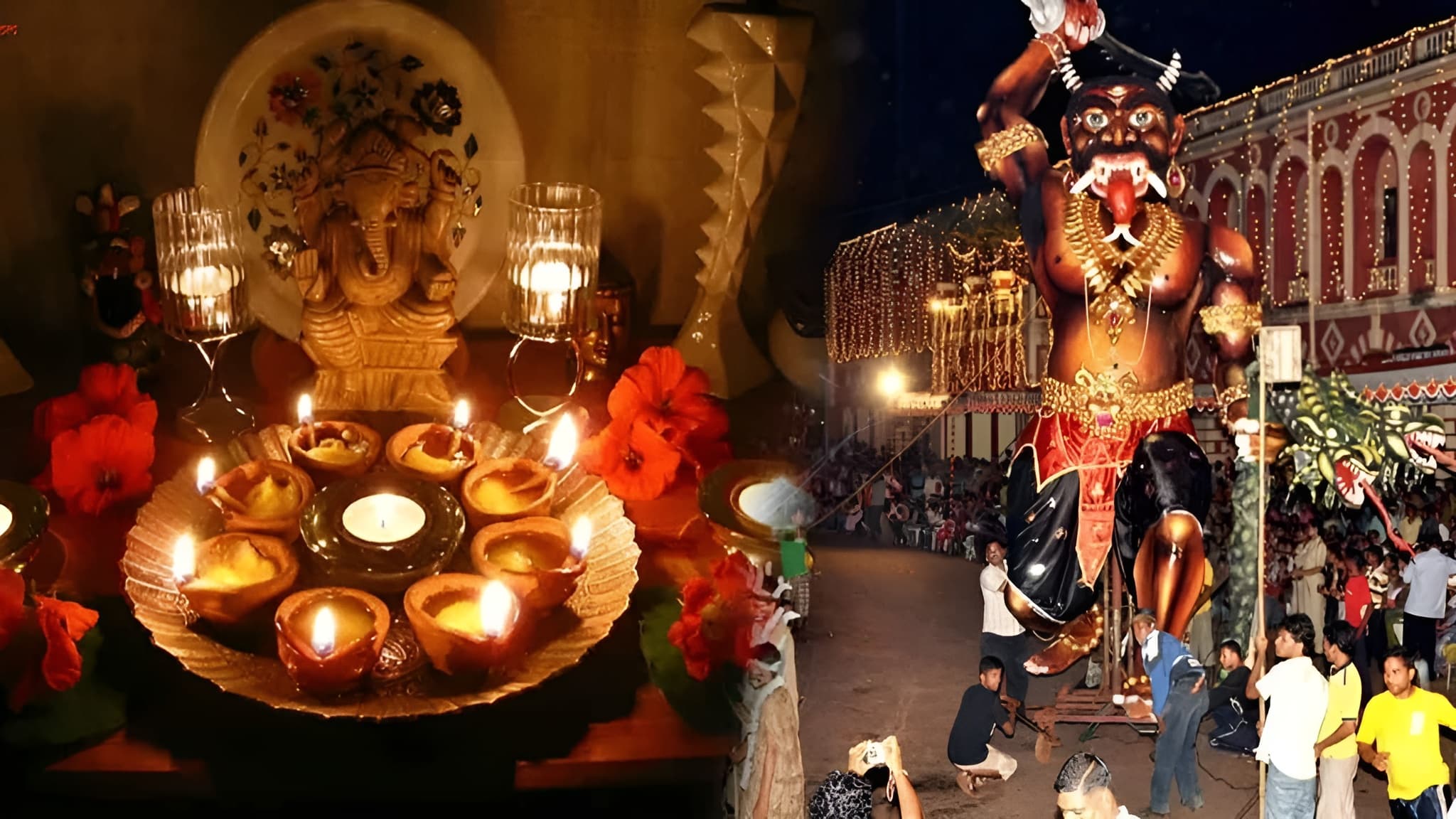 Day 2: Narak Chaturdashi or Kali Chaudas