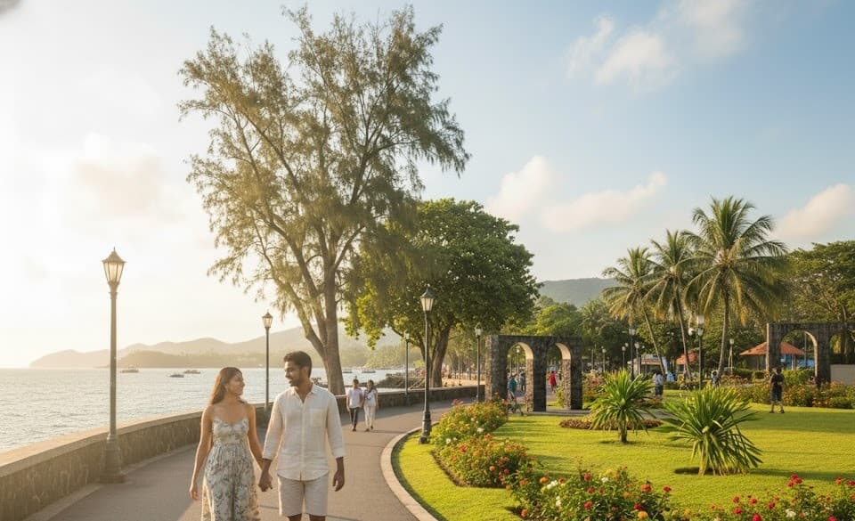 Stroll Through Marina Park