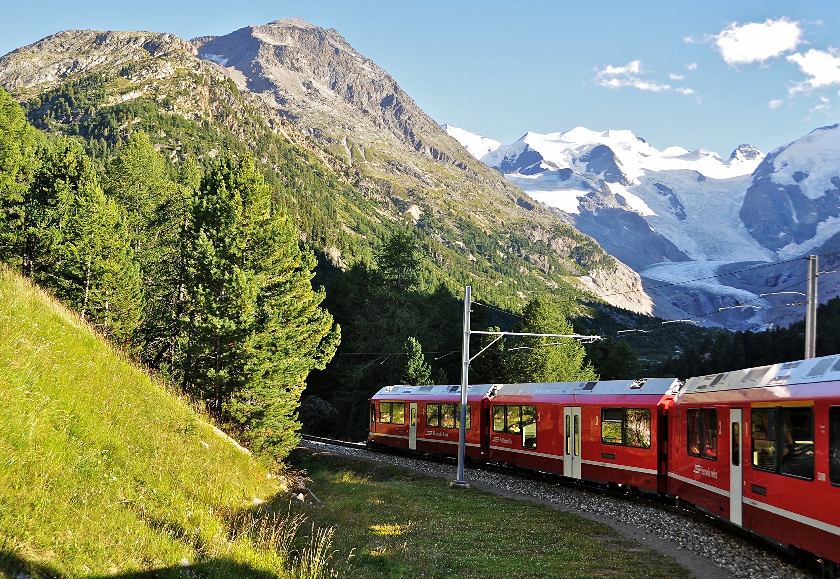Bernina Express Train