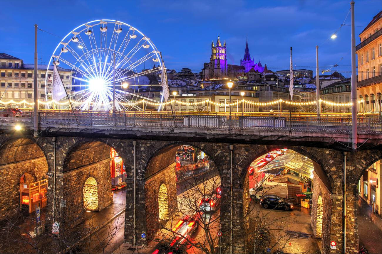 Lausanne Christmas Market (Bô Noël)