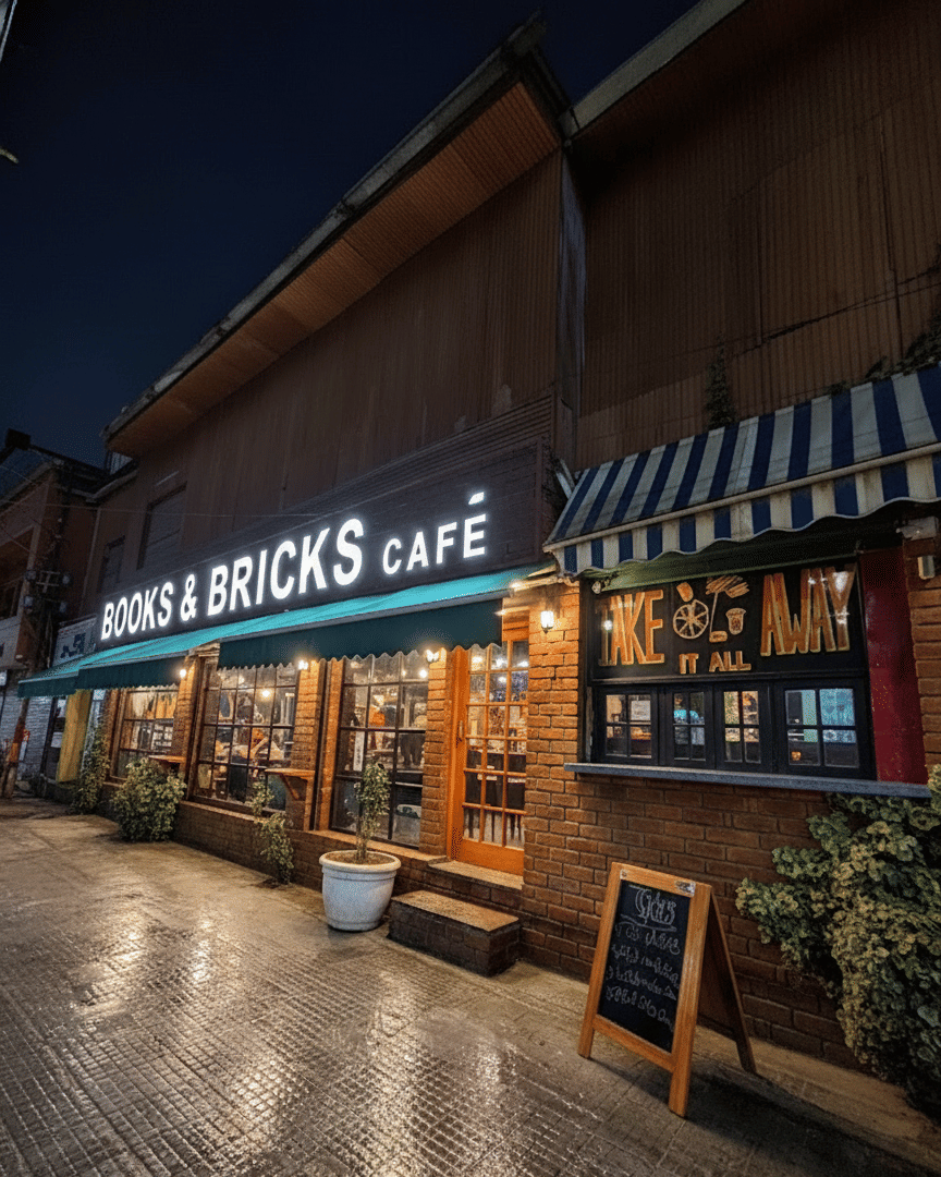 Books and Bricks Café