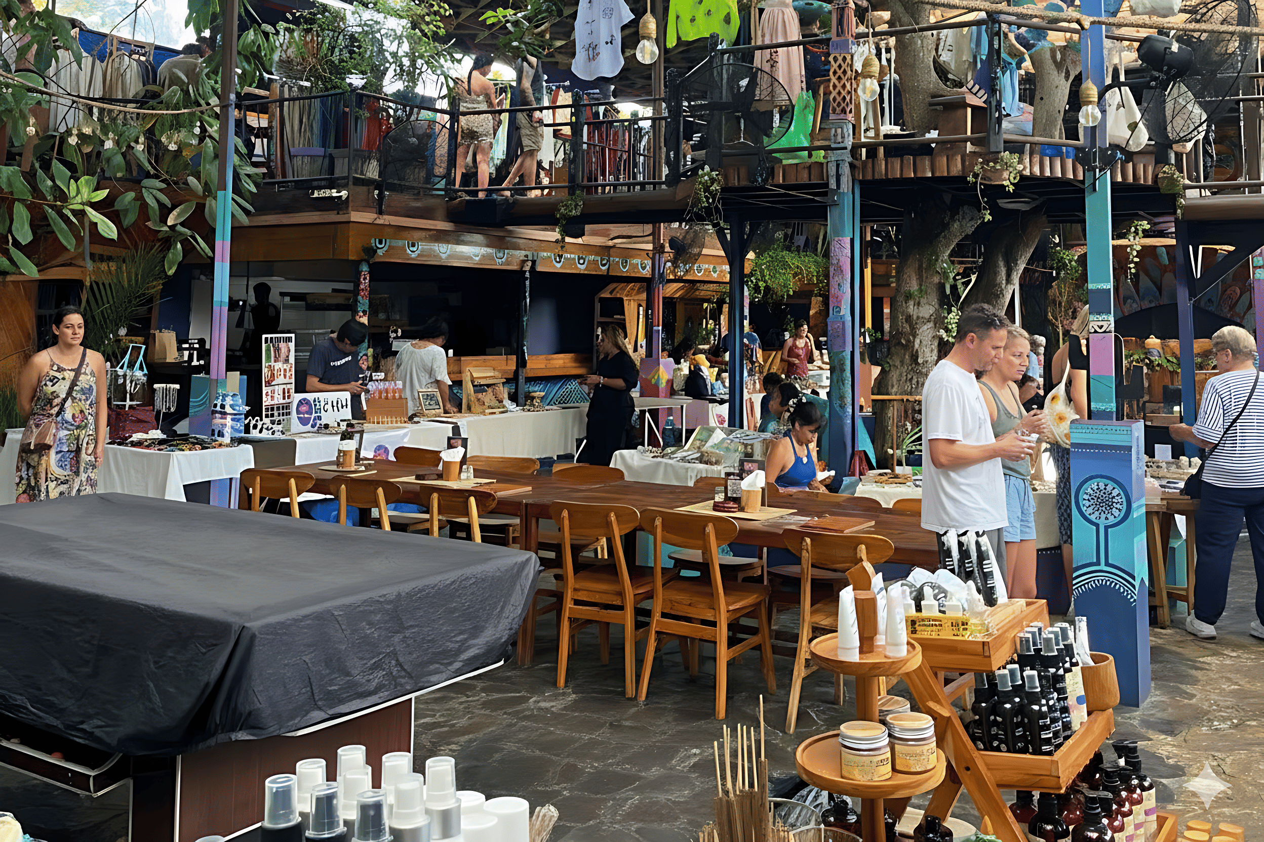 Shop for Local Crafts and Beachwear at Camden Market Uluwatu