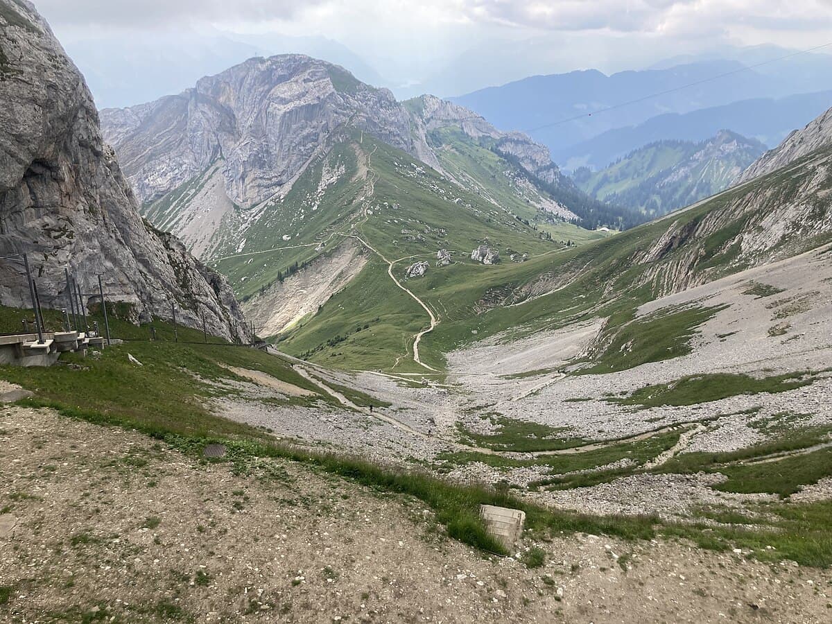 Hiking At Mount Pilatus