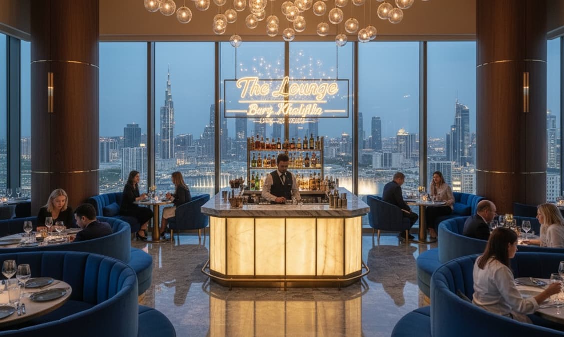 10 Restaurants in Burj Khalifa For A Lavish Dining Experience!