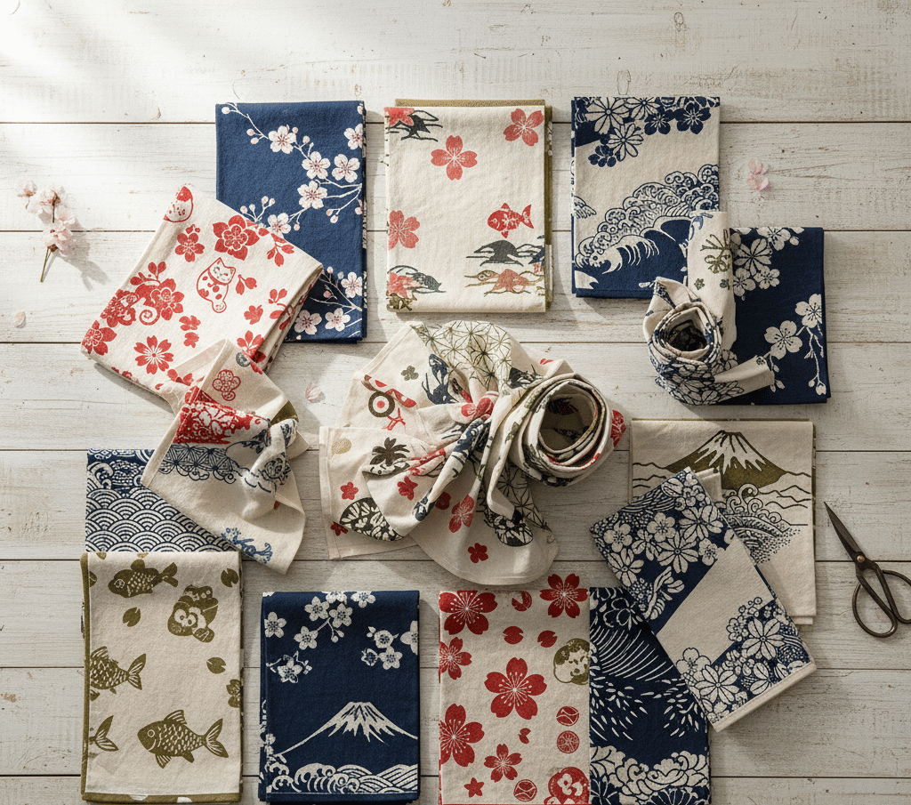 Tenugui (Japanese Hand Towels) 