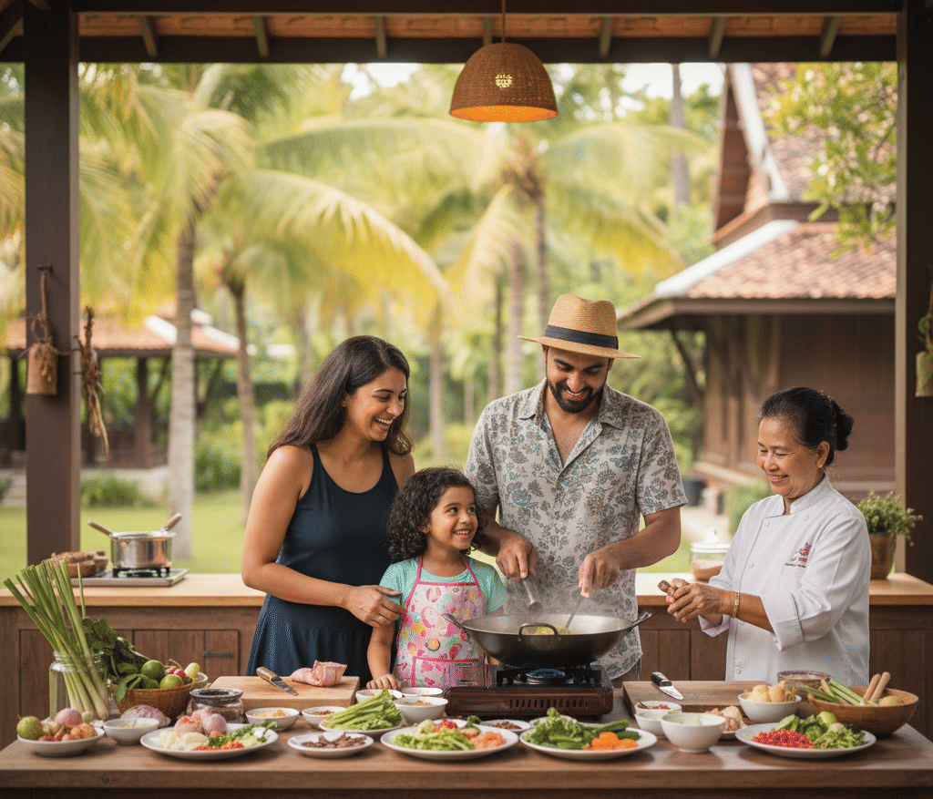 Thai Cooking Class for Families