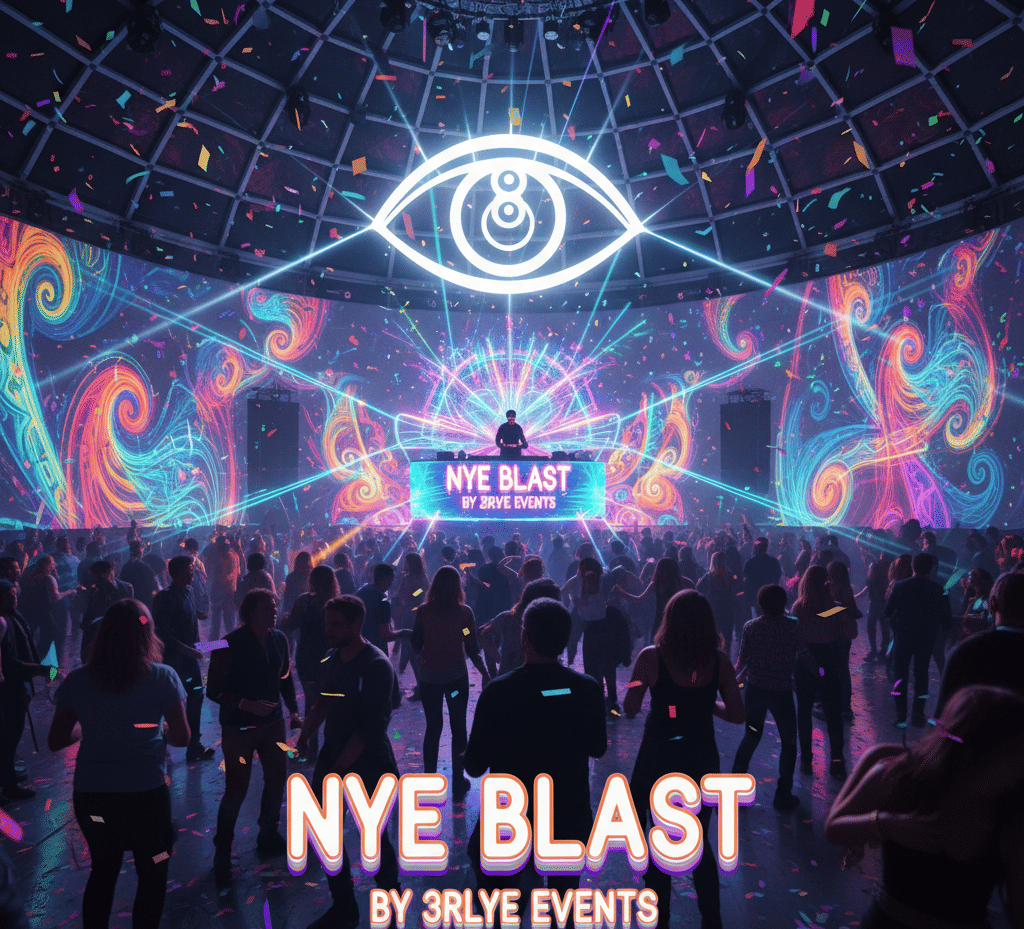 Dance Into 2026 With Psychedelic Beats At NYE BLAST By 3rd Eye Events