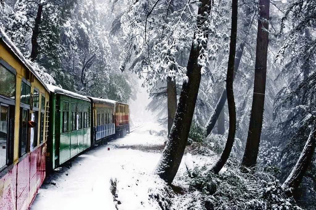 Take The UNESCO Kalka–Shimla Toy Train Ride  