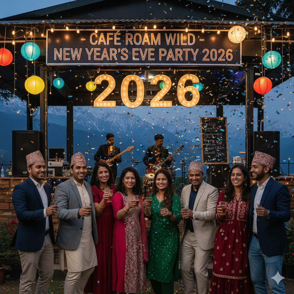 Café Roam Wild – Countdown to 2026 Party