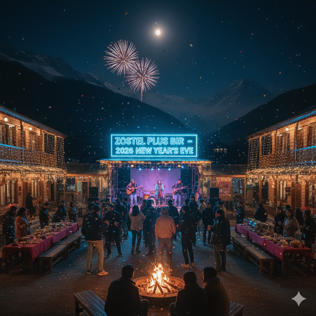 Zostel Plus Bir – New Year Fest & Party