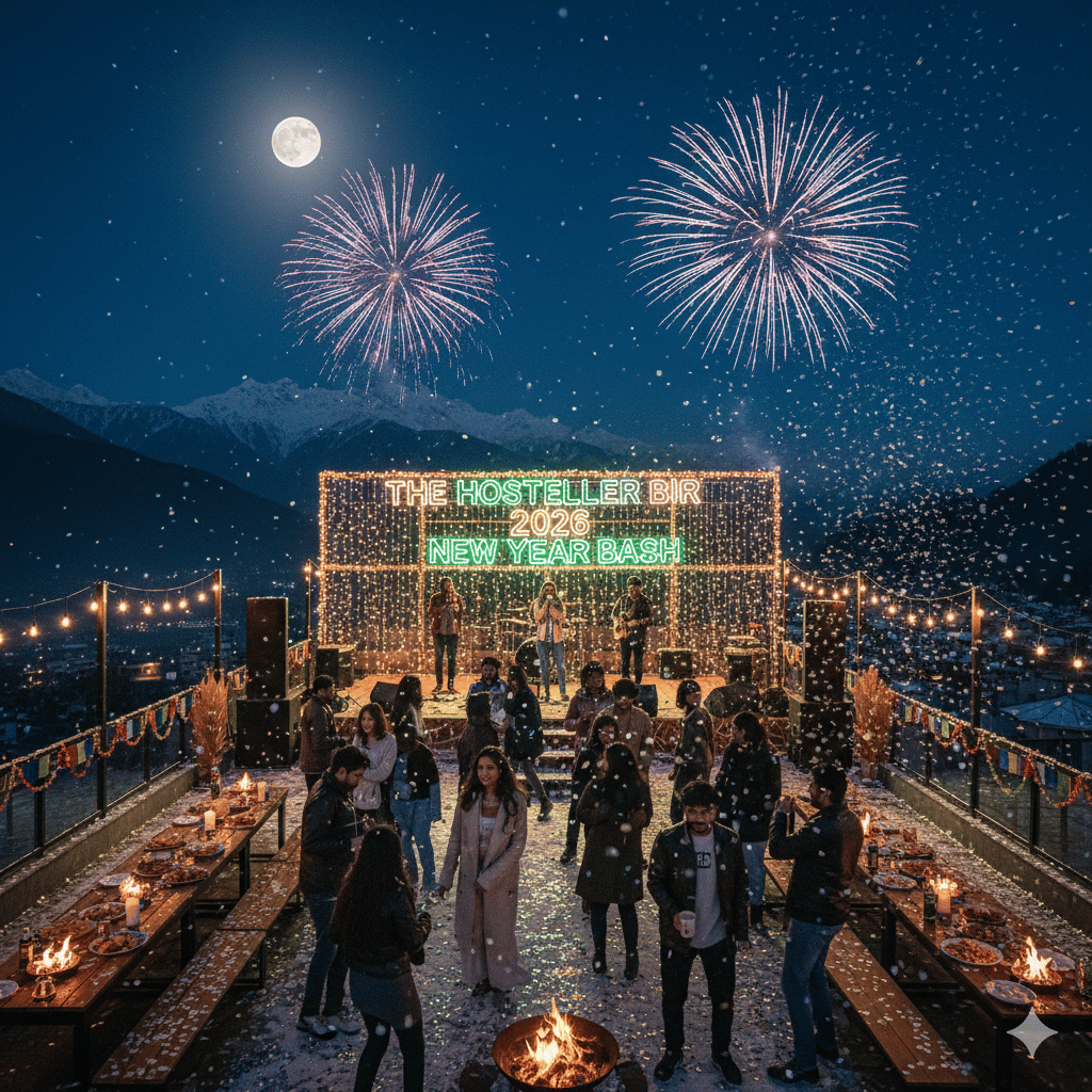 The Hosteller Bir – NYE Music & Celebration Night