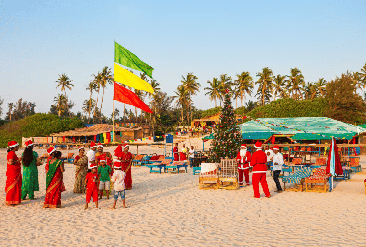 Anjuna Beach & Flea Market