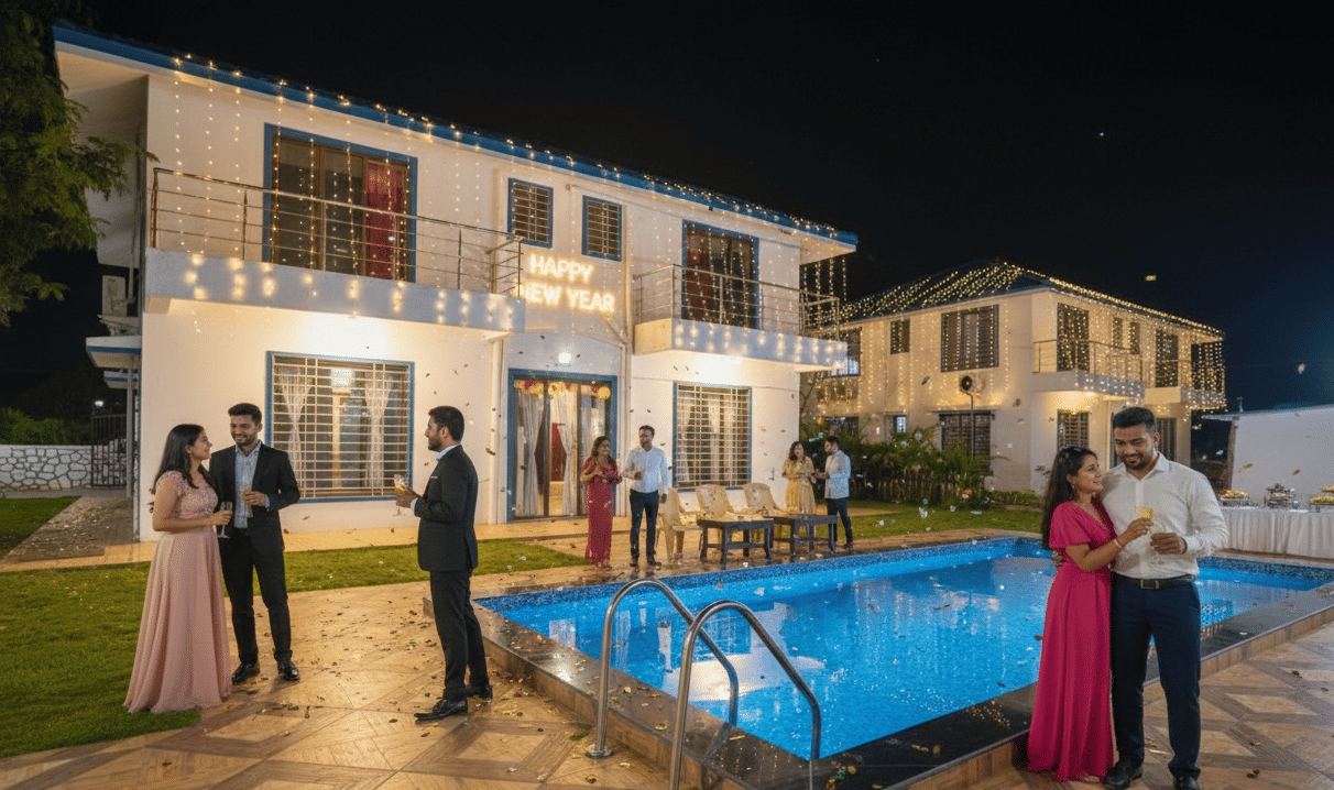 Toast the Night Away at Villa Retreat’s Cosy Countdown 