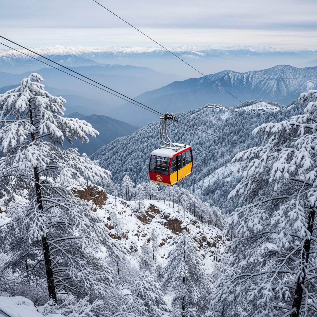 Admire The Picturesque Views From The Gun Hill Ropeway Ride