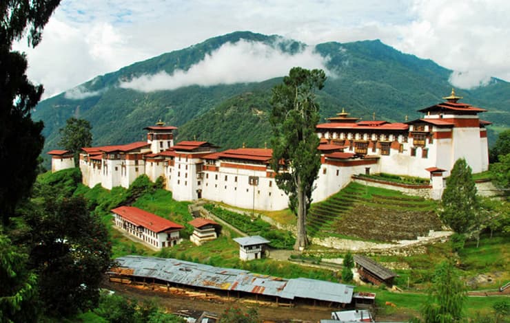Trongsa Town