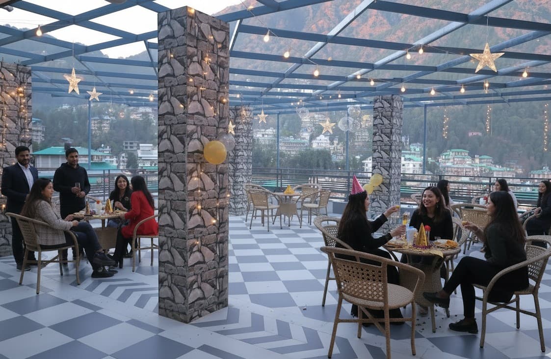 Bonfire New Year at Hotel Nature’s Feast