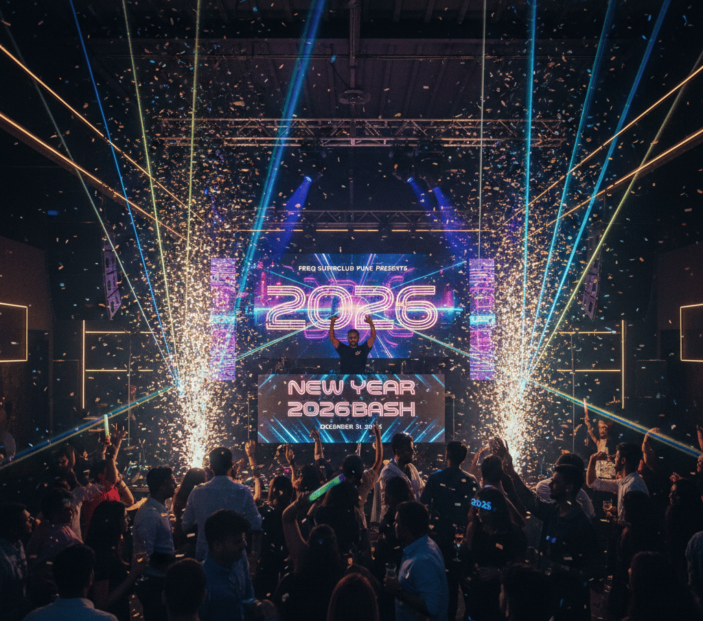 Experience an Electrifying Arena-Style NYE Night at FREQ Superclub