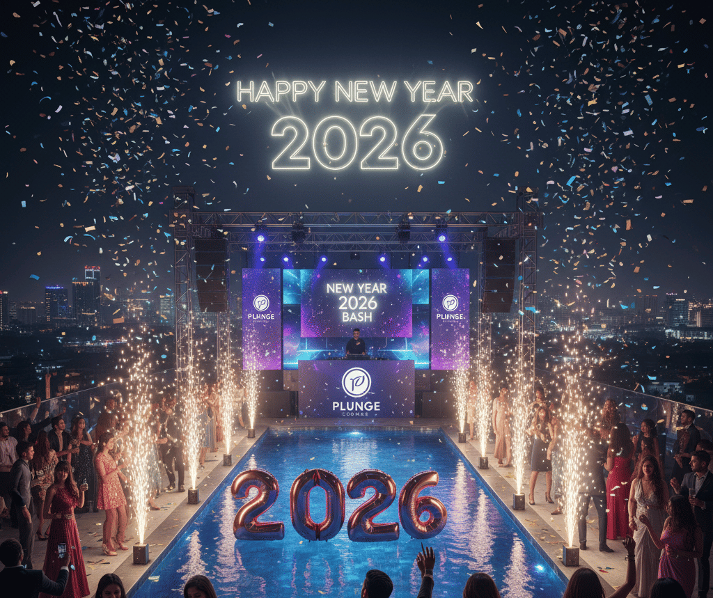 Toast to 2026 at a Breezy Poolside NYE Soirée at Plunge Lounge