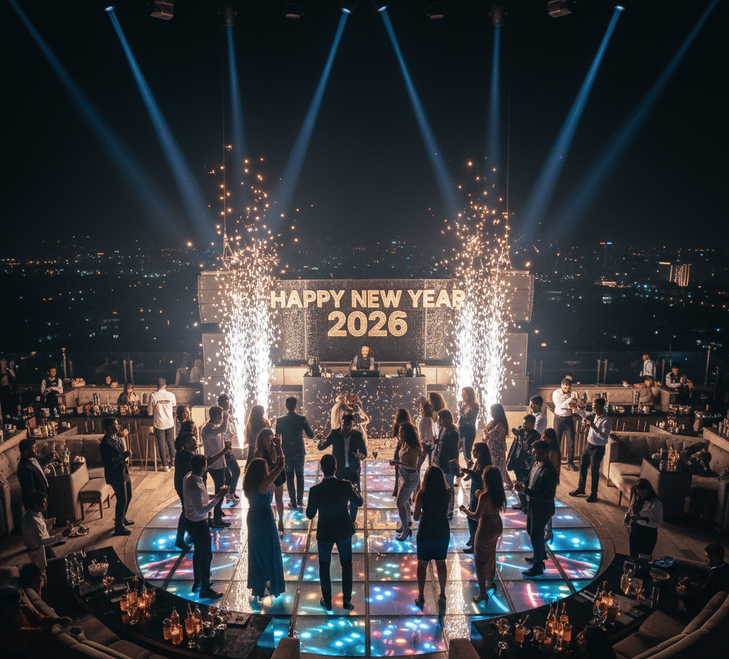 Celebrate Under the Stars at a Stunning Rooftop NYE Party at Penthouze Nightlife