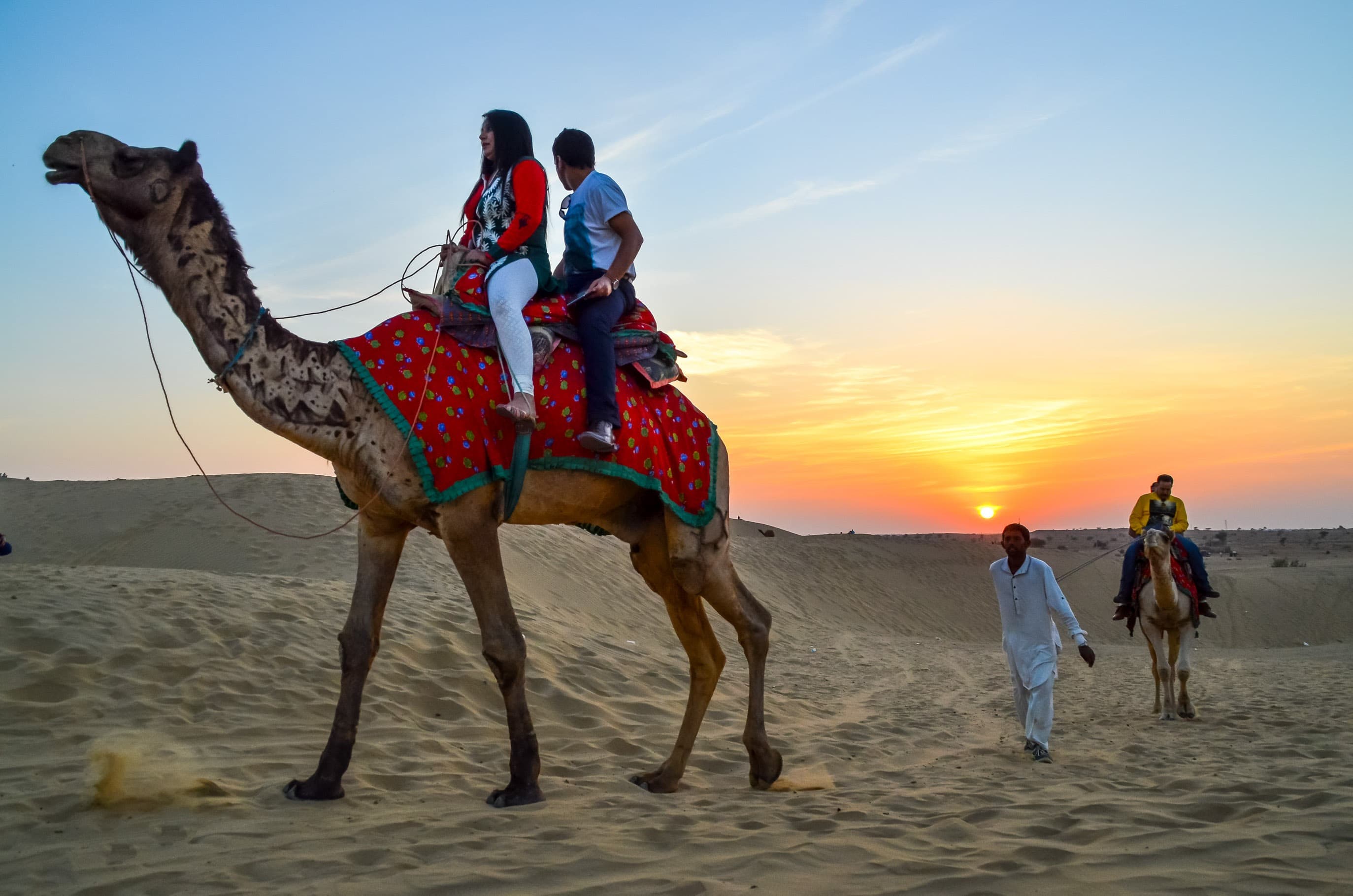 Camel Safari At Sam Sand Dunes