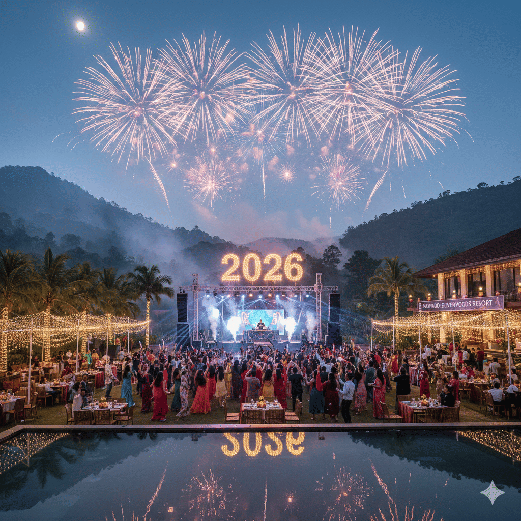 Enjoy NYE at Wayanad Silverwoods Resort