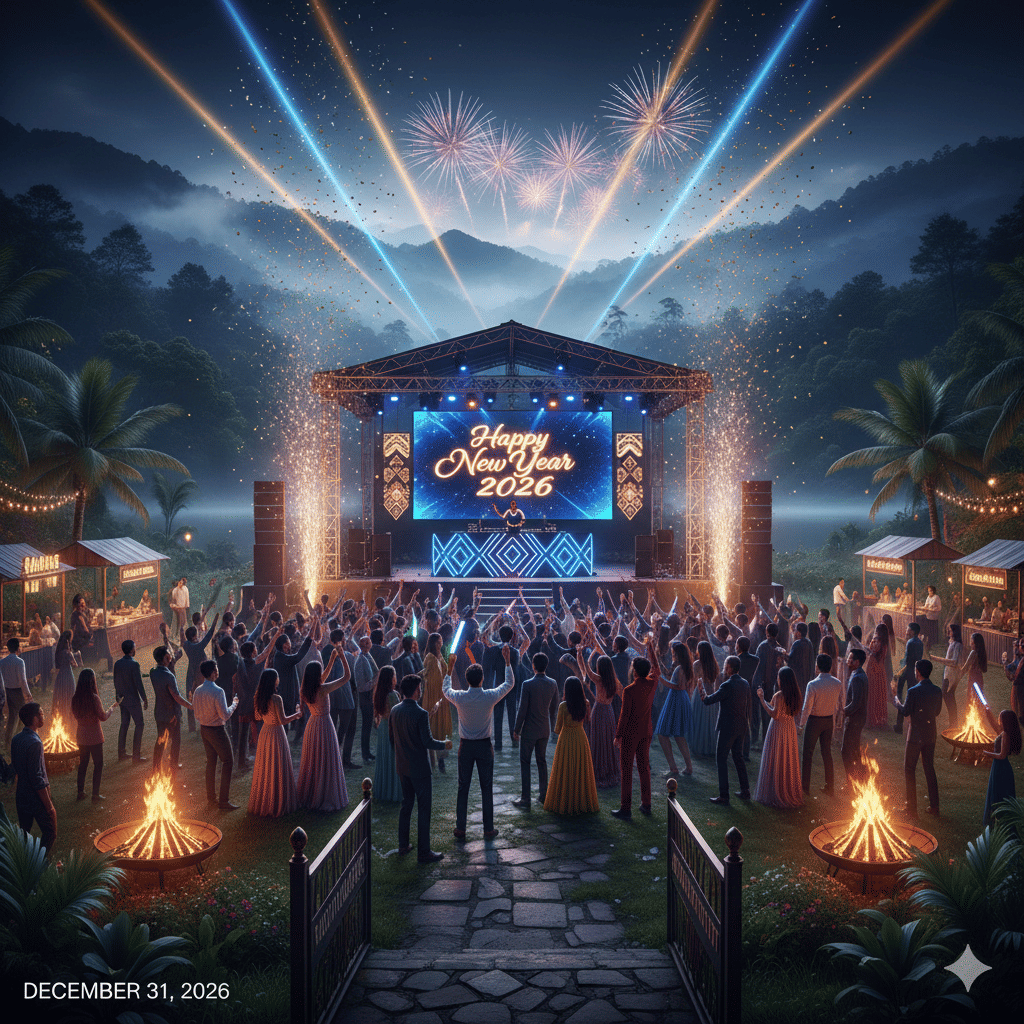 Kick Off New Year at Adithya Nature Resort