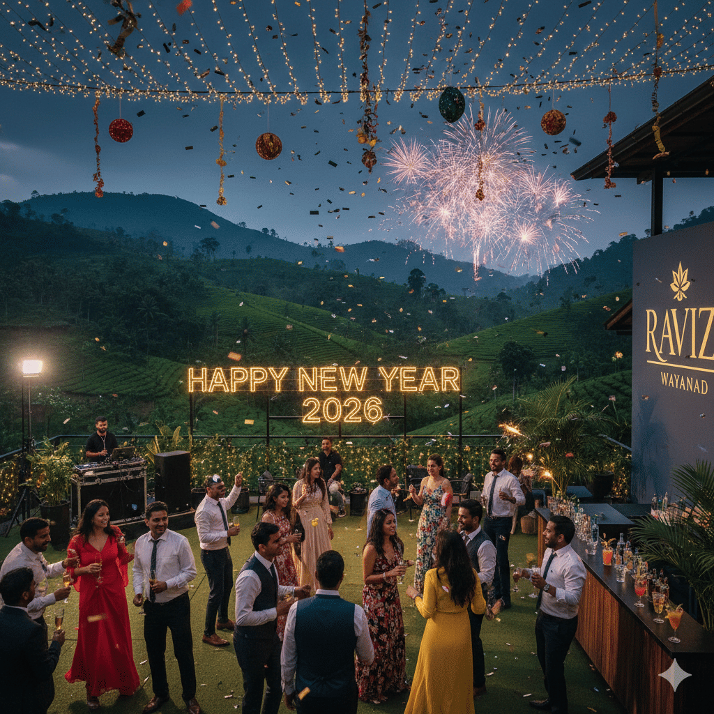 Countdown to Midnight at Wayanad Club by Raviz