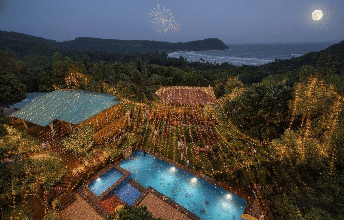 Scenic New Year Stay at Kudle Beach View Resort & Spa