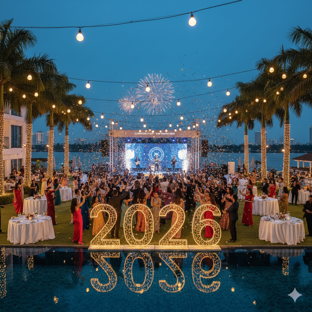 Welcome New Year at Le Méridien Kochi