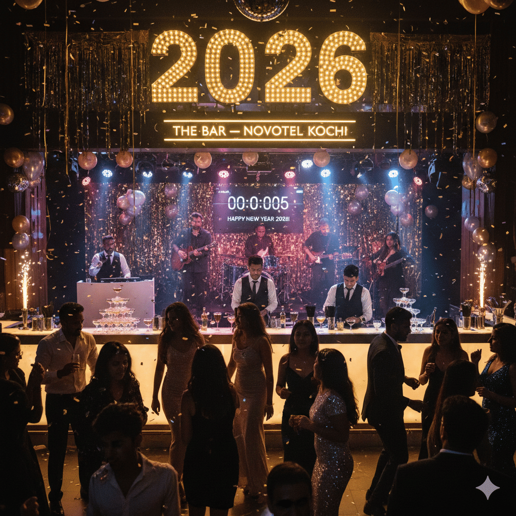 Groove into New Year at The Bar – Novotel