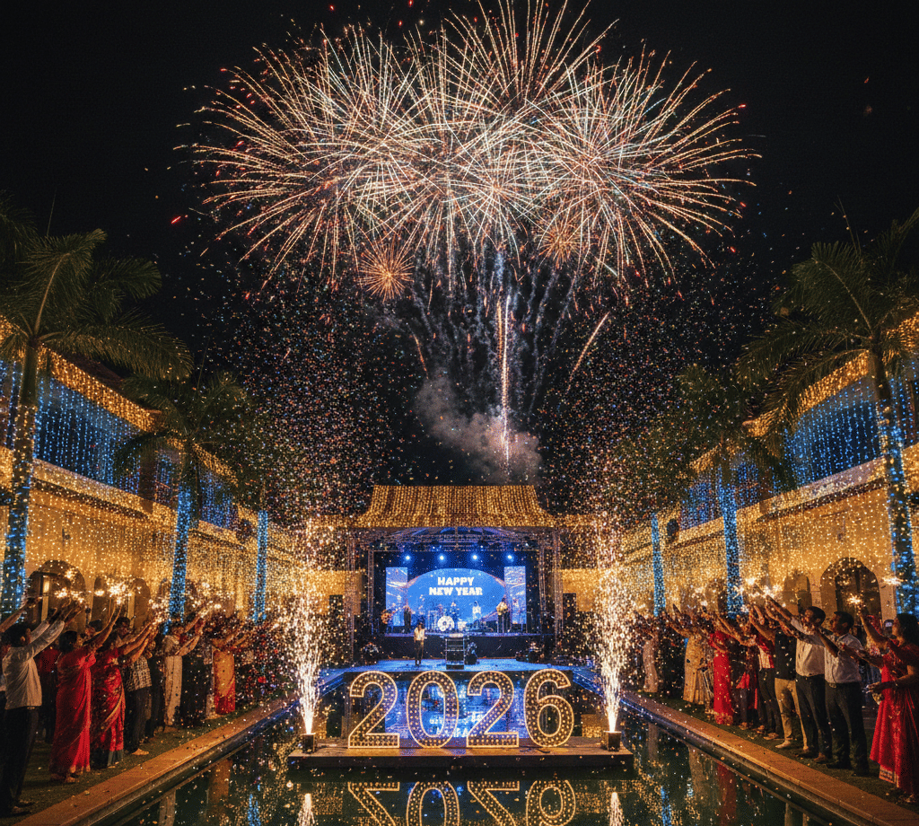 Nature-Themed New Year Night at Mrugavani Resort & Spa