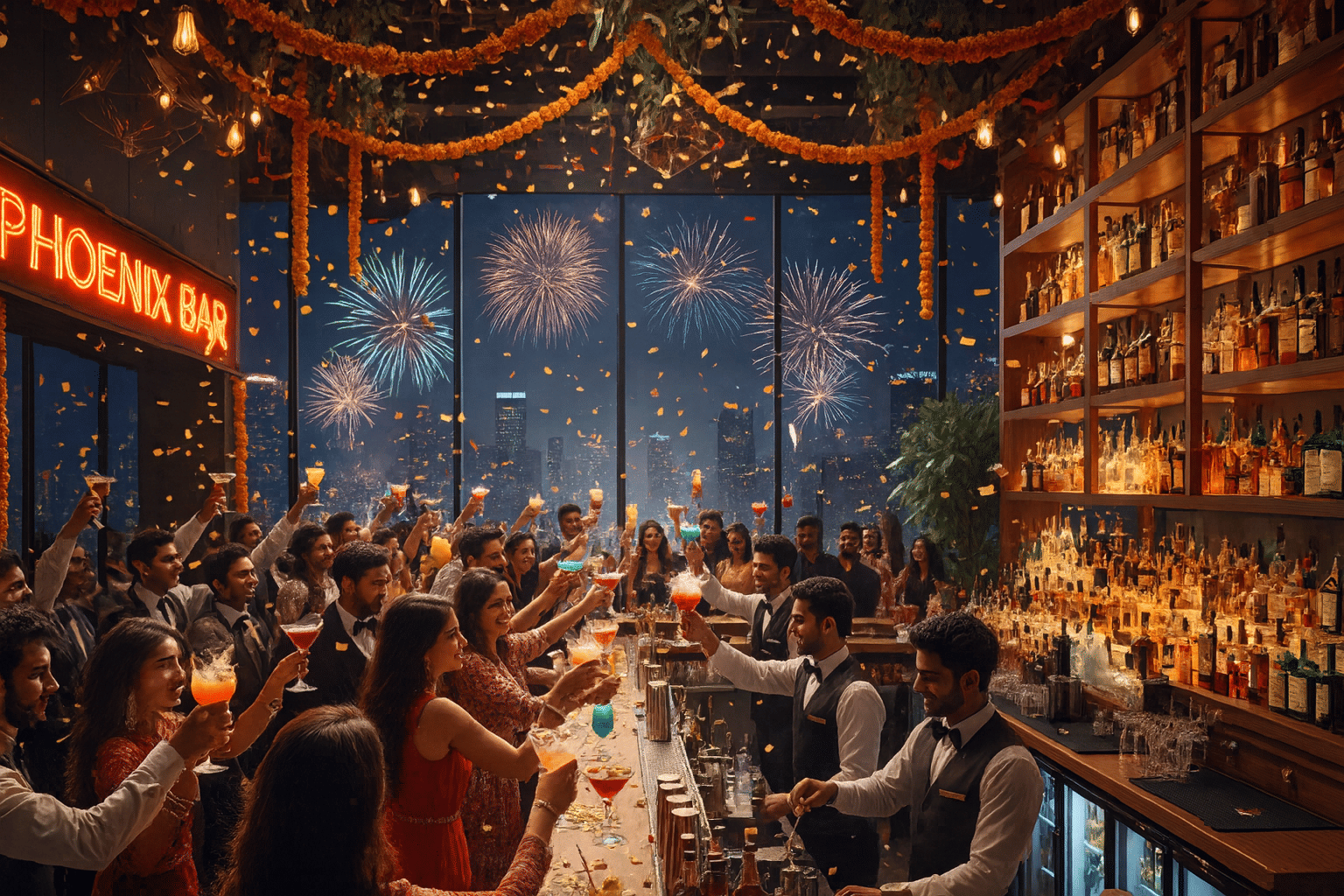 Kickstart 2026 With Premium Cocktails at Phoenix Bar!