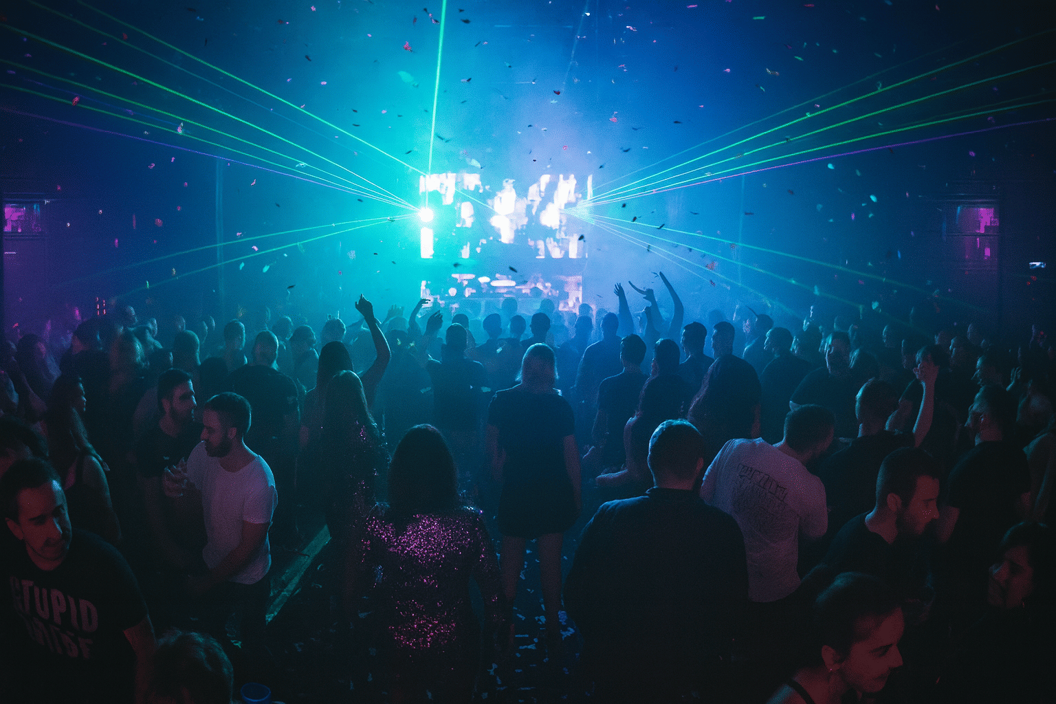 New Year Party, FLYP Café