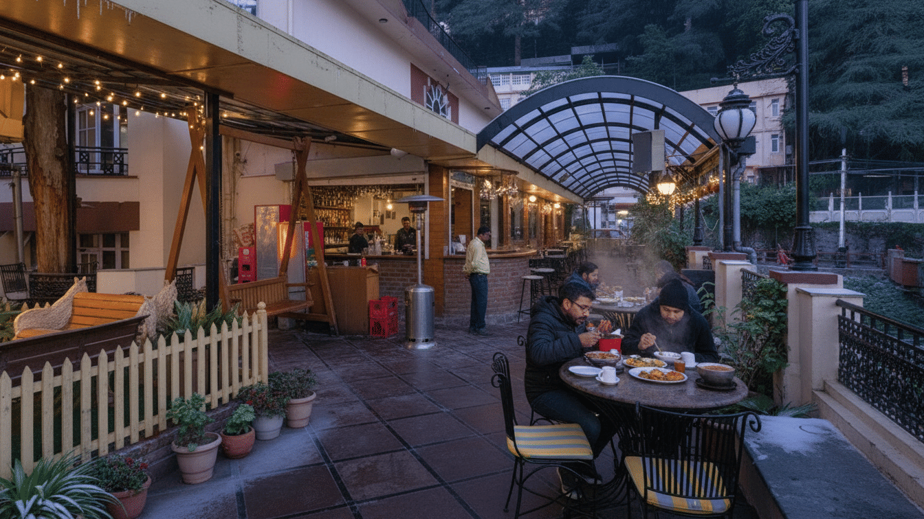 Have a Coffee at Café Simla Times