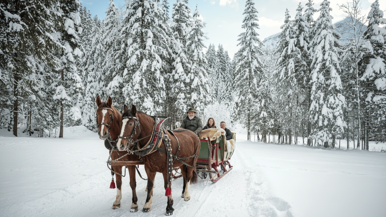 DAY 7: Saanen Village Visit and Winter Carriage Ride