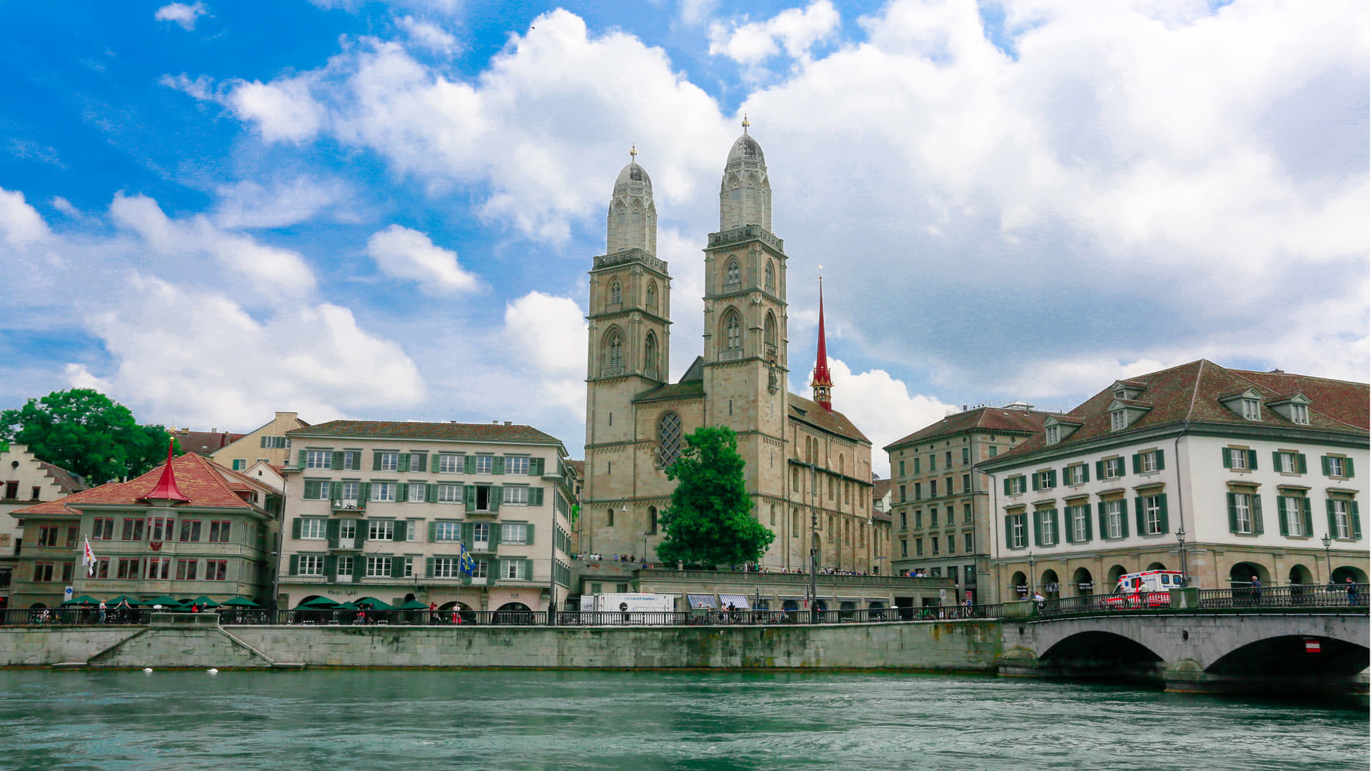 DAY 4: Zurich Old Town and Grossmünster Tower