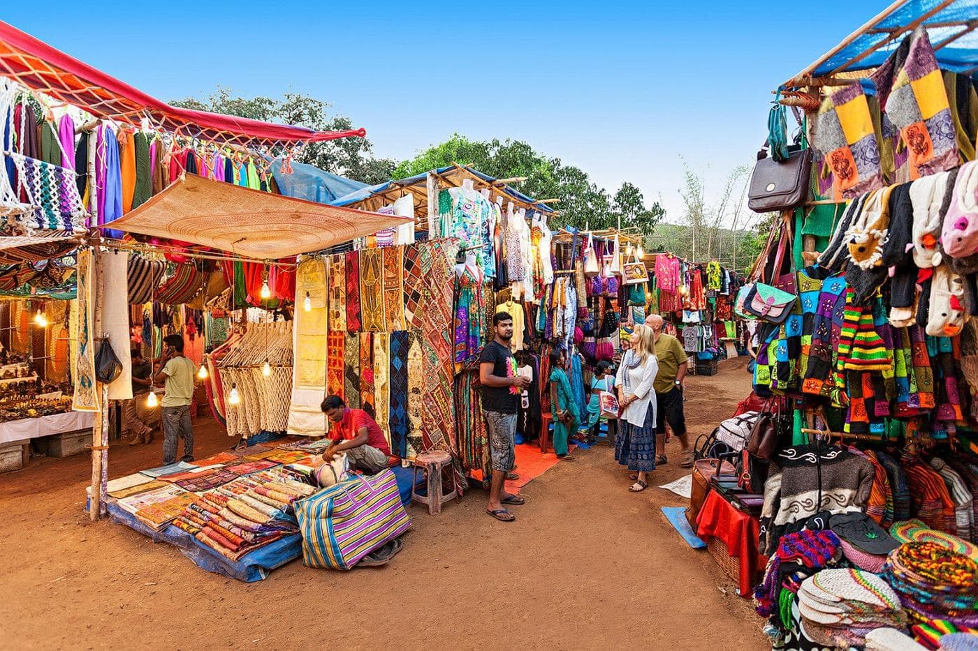 Shop at Anjuna Flea Market